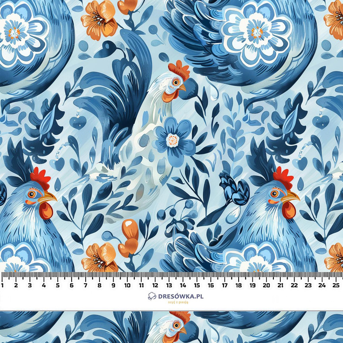 Folk Art wz.6 - looped knit fabric