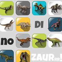 DINO TILES PAT. 3 - looped knit