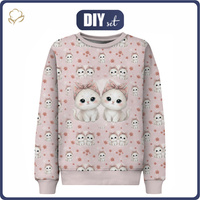 KINDER SWEATSHIRT (NOE) - KITTY LOVE - Nähset