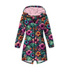 PARKA DAMSKA (ANNA) - FLOWERS WZ.35 - softshell XXL