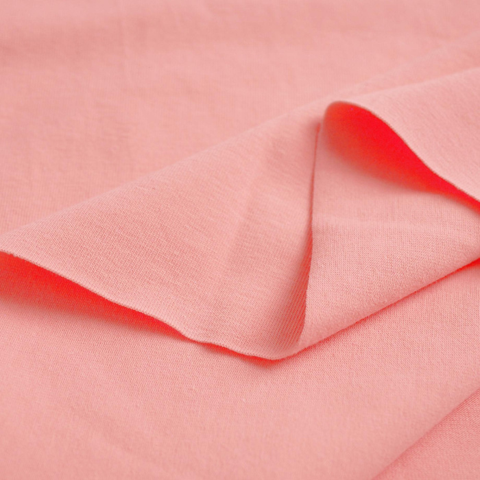 D-203 apricot - single jersey mit elastan TE210