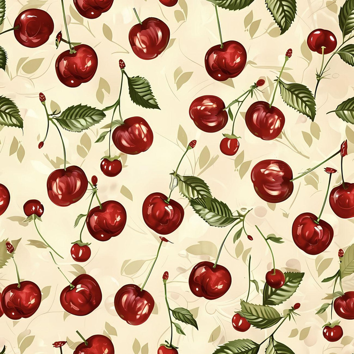 CHERRY wz.1 - teplákovina počesaná s elastanem ITY