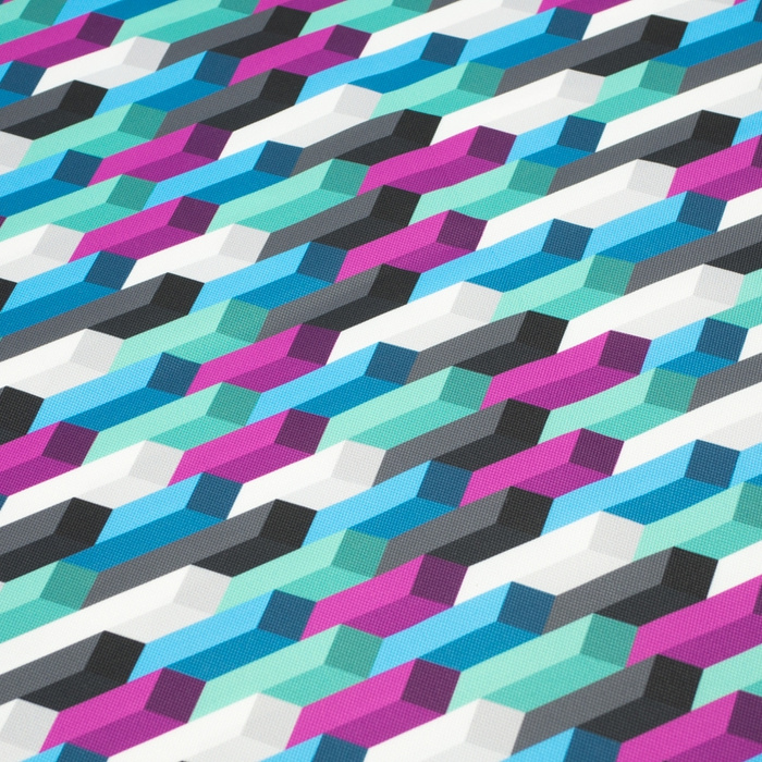 SOLIDS 3D - Waterproof woven fabric