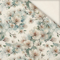 FLOWERS KOALA FAMILY - Slub Weave