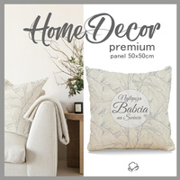 KISSENPANEL - Najlepsza Babcia na Świecie/ Vögel - HOME DECOR PREMIUM