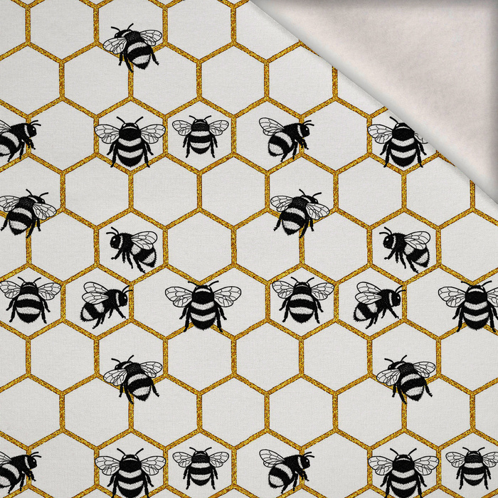 BEES WZ.1 - Wintersweat angeraut mit Elastan ITY