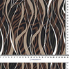 RETRO GEOMETRIC WZ. 15 - dzianina drapana z elastanem ITY