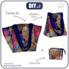 XL Tasche mit Utensilientasche 2 in 1 - MANDALA m. 2 - Nähset