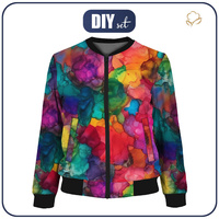 DAMEN BOMBERJACKE (KAMA) - ALCOHOL INK M. 5 - Nähset XL