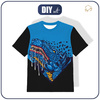 T-SHIRT DZIECIĘCY - BLUE DRAGON WZ. 2 / czarny - single jersey ITY (92/98)
