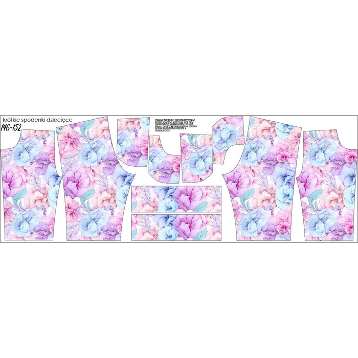 DĚTSKÉ ŠORTKY (RIO) - ALCOHOL PASTEL WZ.2 - teplákovina