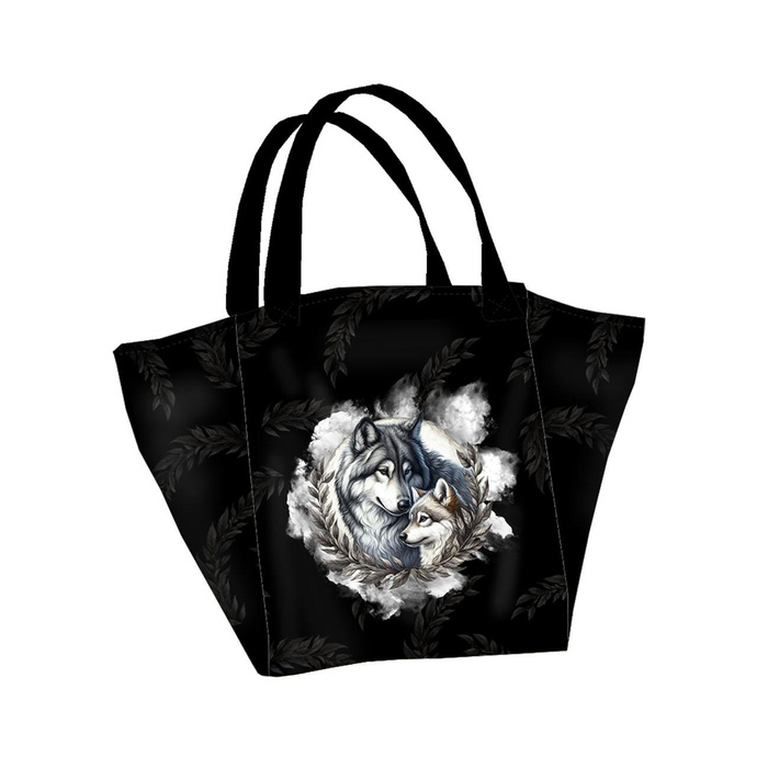 XL bag with in-bag pouch 2 in 1 - CUTE ANIMALS wz.17 - sewing set