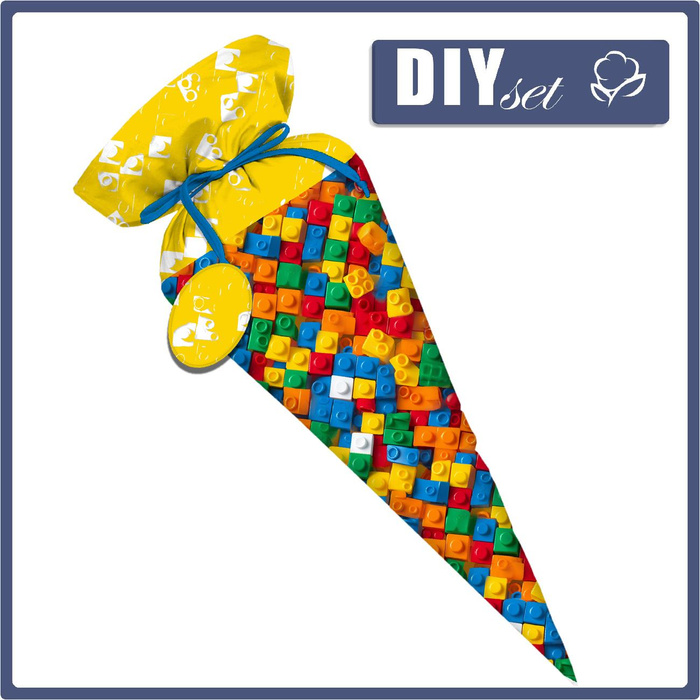 Schultüte - COLORFUL BLOCKS M. 2 - Nähset