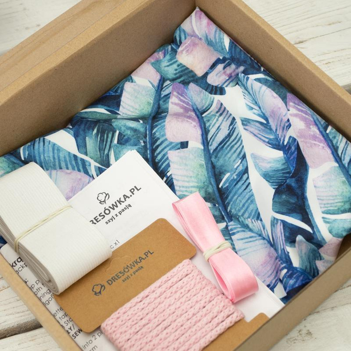 Women’s boardshorts - WATERCOLOR LEAVES M