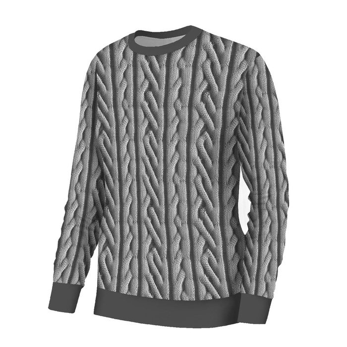 IMITATION SWEATER WZ.12- Potahový velur 