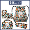 PUPIL PACKAGE - TRIANGLES / SPOTS - sewing set