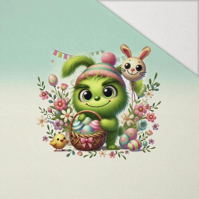 FUNNY EASTER WZ. 2 - Paneel (75cm x 80cm) Wasserabweisende Webware