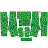 KID'S JOGGERS (ROBIN) - PIXELS pat. 2 / green - sewing set