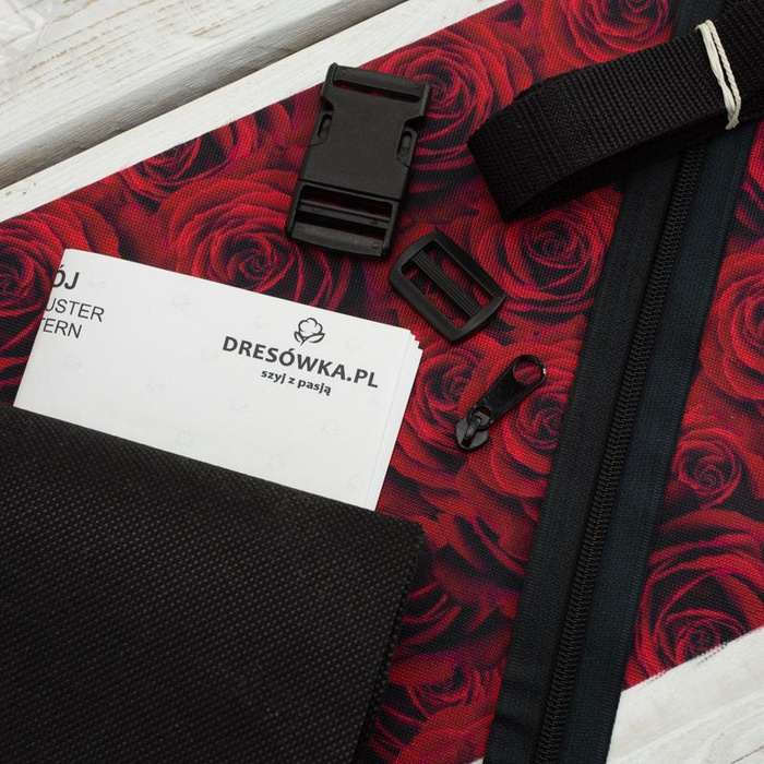 HIP BAG - ROSES - big