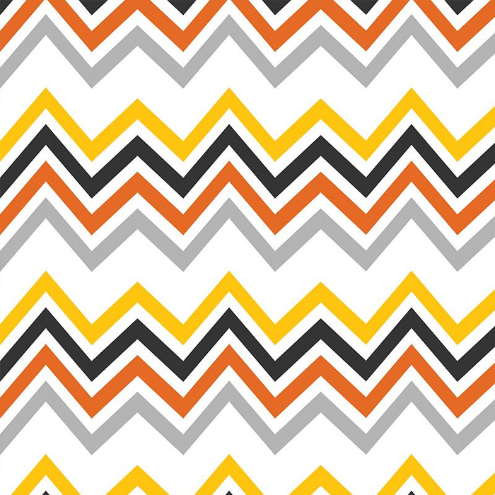 HALLOWEEN ZIGZAG / colorful - looped knit SP250