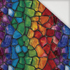 STAINED GLASS WZ. 23 - Woven Fabric for tablecloths