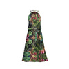 DRESS "DALIA" MAXI - WILD JUNGLE pat. 2 - sewing set