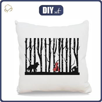 PILLOW 45x45 - LITTLE RED RIDING HOOD - sewing set