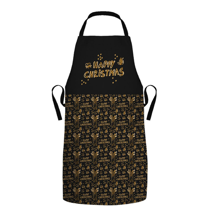 Vánoční Zástěra - GOLD CHRISTMAS VZ. 3
