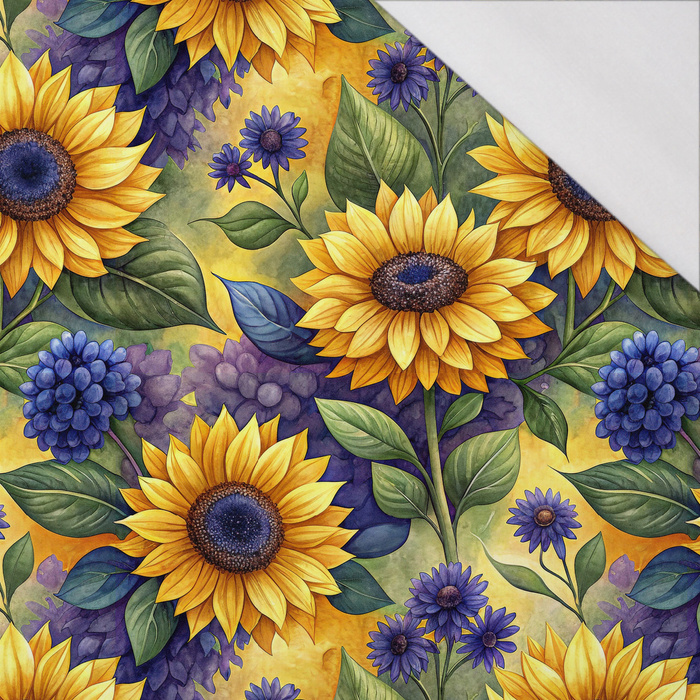 SUNFLOWERS wz. 4 - Single Jersey
