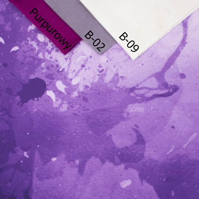 SKVRNY (fialový) - panel teplákovina 