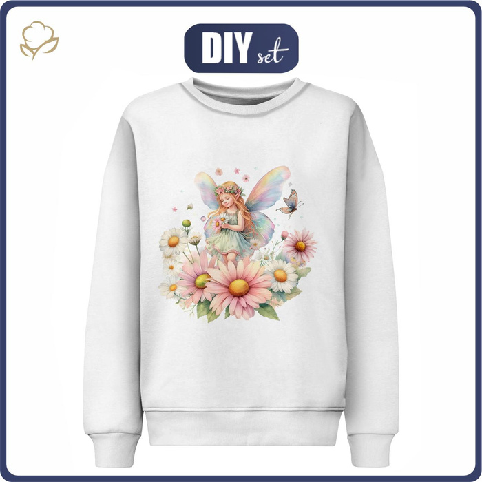 CHILDREN'S (NOE) SWEATSHIRT - FAIRY WORLD PAT.15 - sewing set