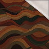 RETRO GEOMETRIC WZ. 22 - dzianina drapana z elastanem ITY