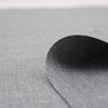 Waterproof woven fabric linen imitation - LIGHT GREY