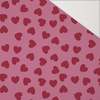 HEARTS - Wintersweat angeraut mit Elastan ITY