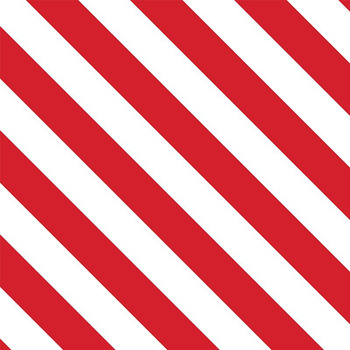 ŠIKMÉ PRUHY / červená- tkanina HOME DECOR PREMIUM