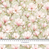 PASTEL FLOWERS WZ. 28 - Slub Weave
