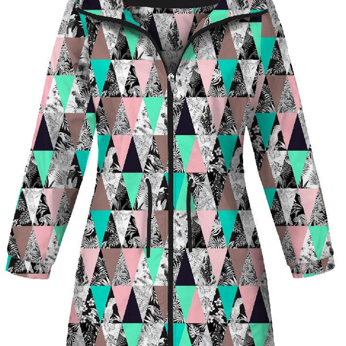 WOMEN'S PARKA (ANNA) - FORREST TRIANGLES - softshell XL