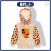KINDER HOODIE - WAPPEN Ms. 4 (ZAUBERSCHULE) - Sommersweat (110/116)