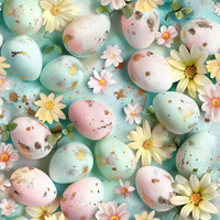 HAPPY EASTER WZ.11- Polster- Velours