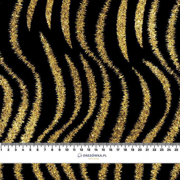 Black & Gold Glamour wz.9 - Nylonstoff PUMI