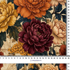 AUTUMN FLOWERS WZ. 26 - single jersey