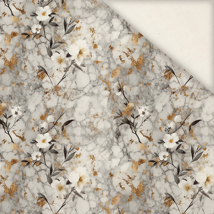 FLOWERS - Cloud Dancer WZ.2 - Slub Weave