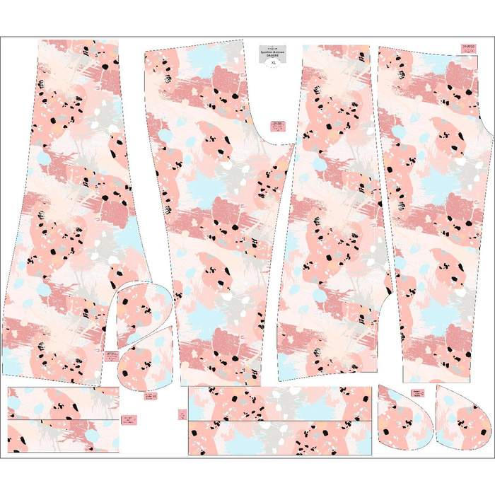 DAMEN JOGGINGHOSE (NOEMI) - SPLASH M. 3 - Nähset M