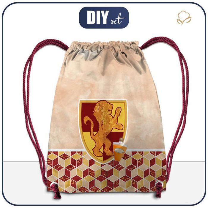 GYM BAG - COAT OF ARMS pat. 4 (MAGIC SCHOOL) - big