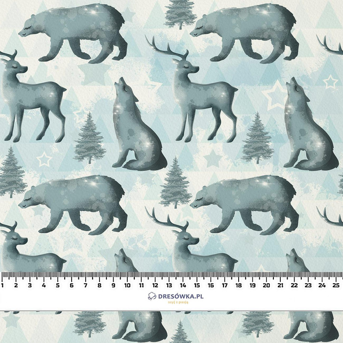 WINTERTIERE (WINTER IM GEBIRGE) - Wasserabweisende Webware