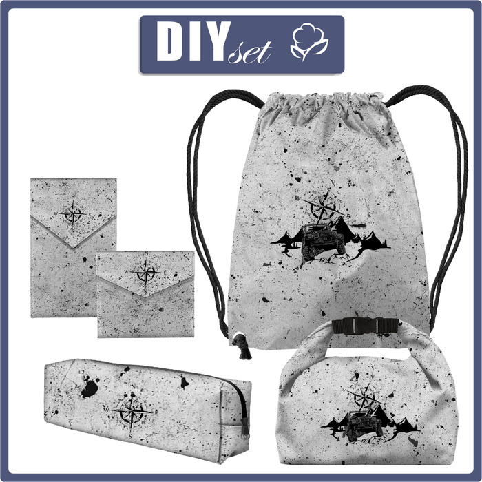 PUPIL PACKAGE - JEEP / CONCRETE - sewing set