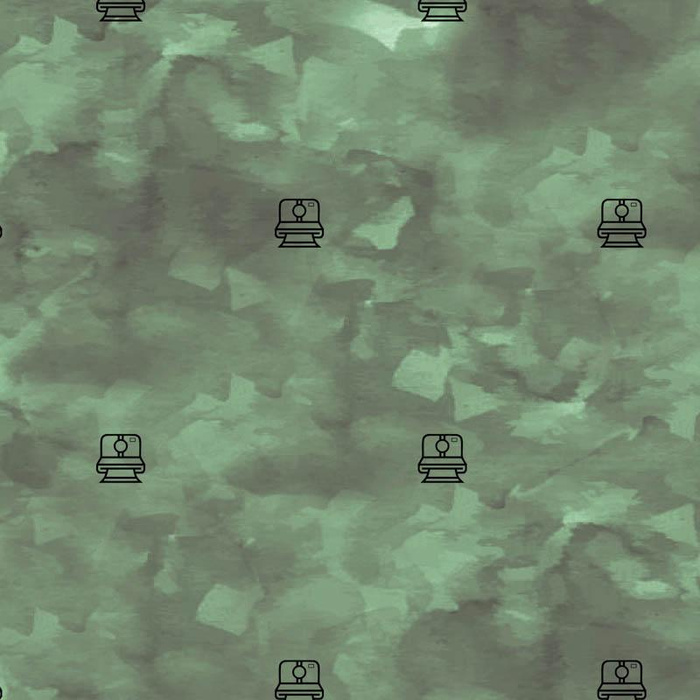 CAMERAS (minimal) / CAMOUFLAGE pat. 2 (olive)