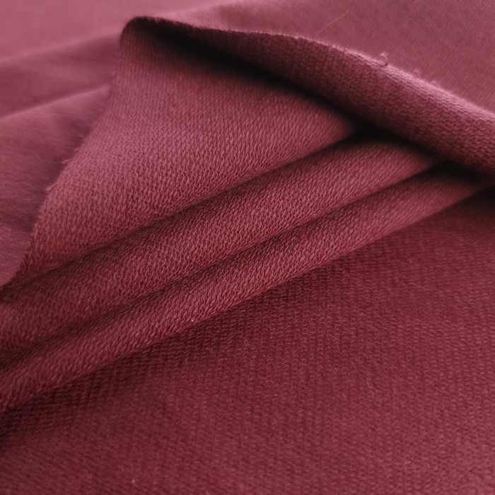 Premium-Sommersweat - AUBERGINE 