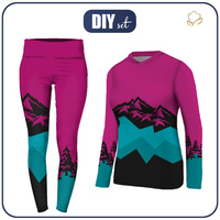 THERMO DAMEN SET (JANE) - WINTER MOUNTAIN - Nähset XL