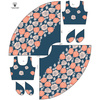 ŠATY "ISABELLE" - PASTELOVÁ RŮŽE vz.3 - šicí souprava